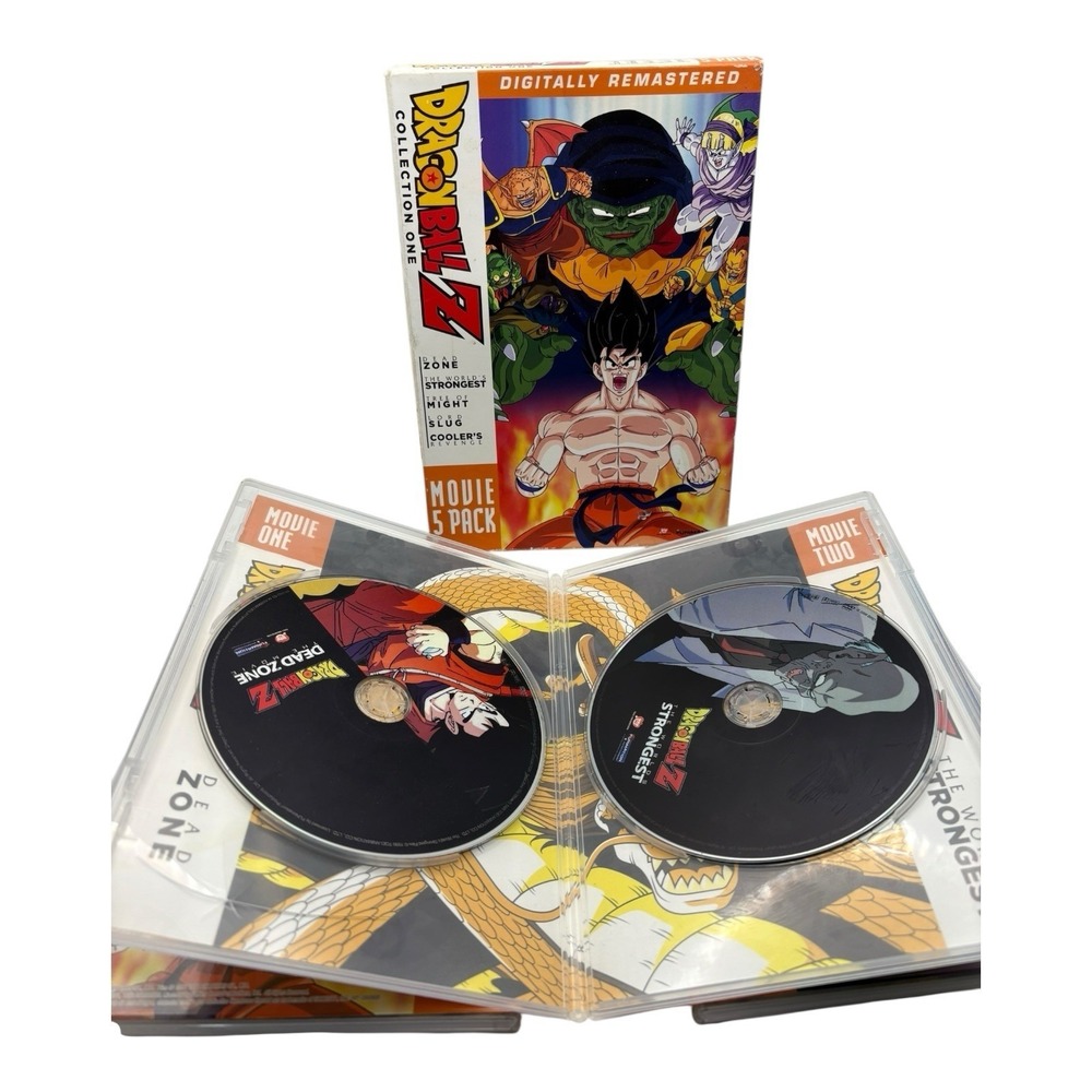 DBZ Movies 1-5 Pack Dragon Ball‎ Z Anime DVD Bundle Digitally Remastered - Picture 4 of 6